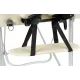 Масажний стіл BodyFit 552 XXL, 2-секційний алюмінієвий, 70 см, бежевий