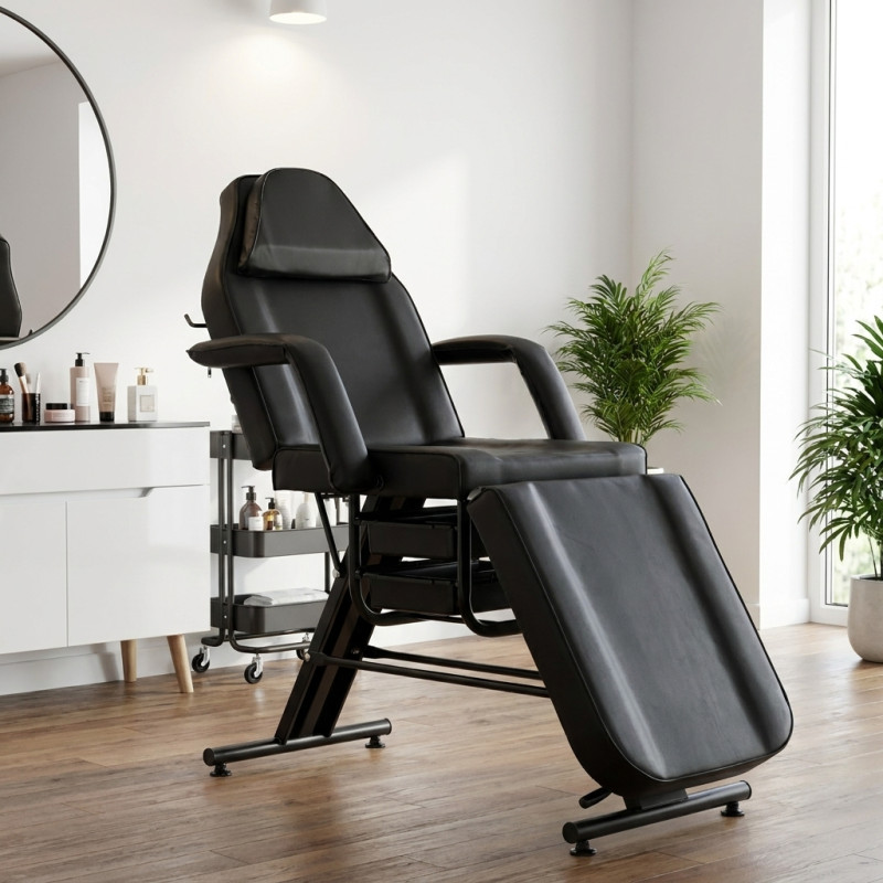 Косметологічне крісло Calissimo Verano 22550 з лотками, чорне
