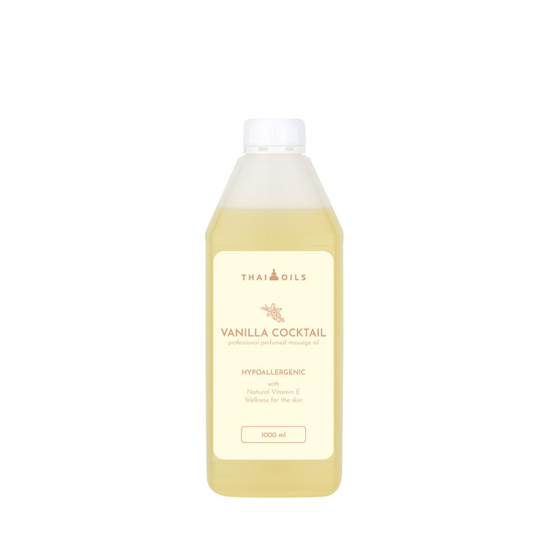Професійна масажна олія Thai Oils Vanilla Cocktail 1000 мл
