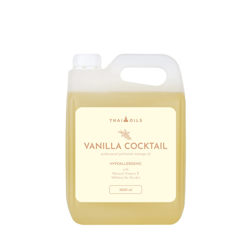Професійна масажна олія Thai Oils Vanilla Cocktail 3000 мл